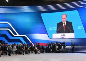 Vladimir Putin Rusia Unită Congres